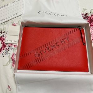 Red Givenchy Pouch
